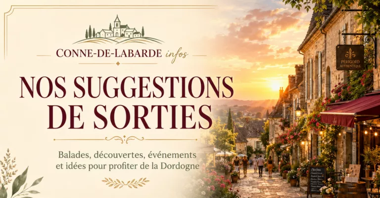 Nos suggestions de sorties