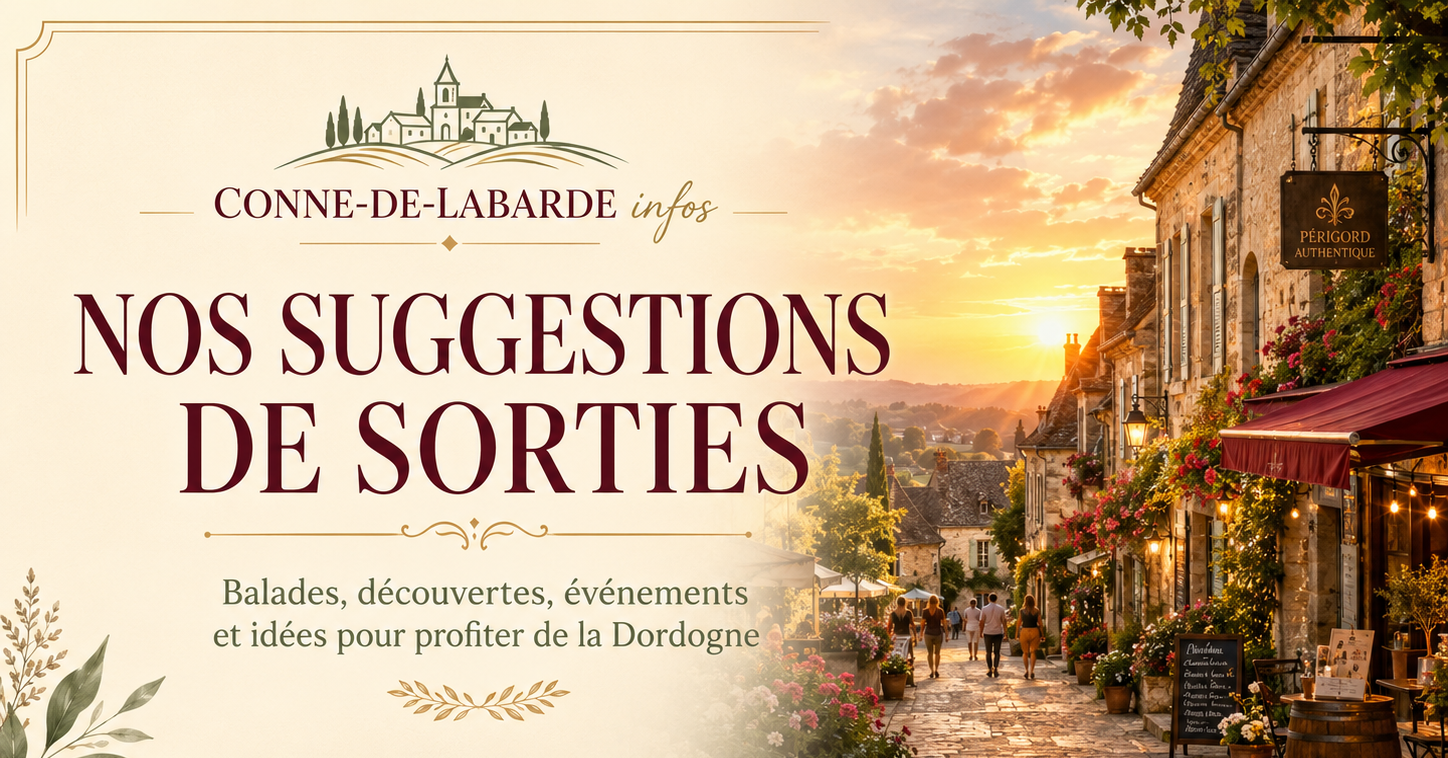 Nos suggestions de sorties